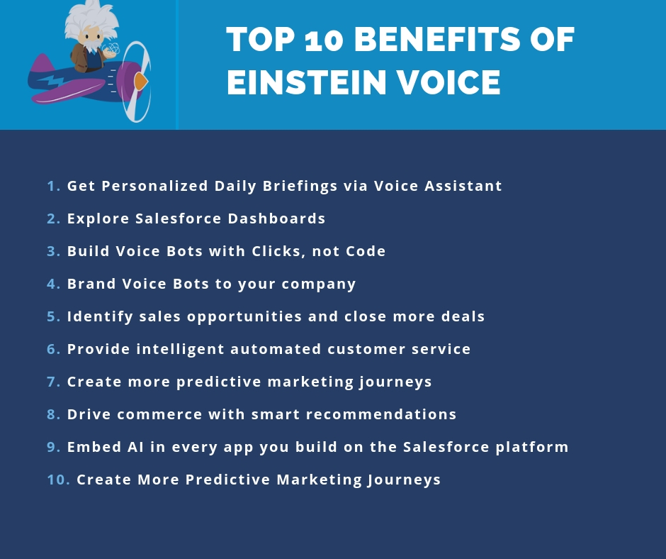 Salesforce Einstein Voice Benefits